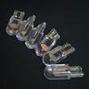10Pcs T10 License Plate Lamp High Brightness Universal Waterproof 12V COB Auto LED Instrument Lamp for Turn Light