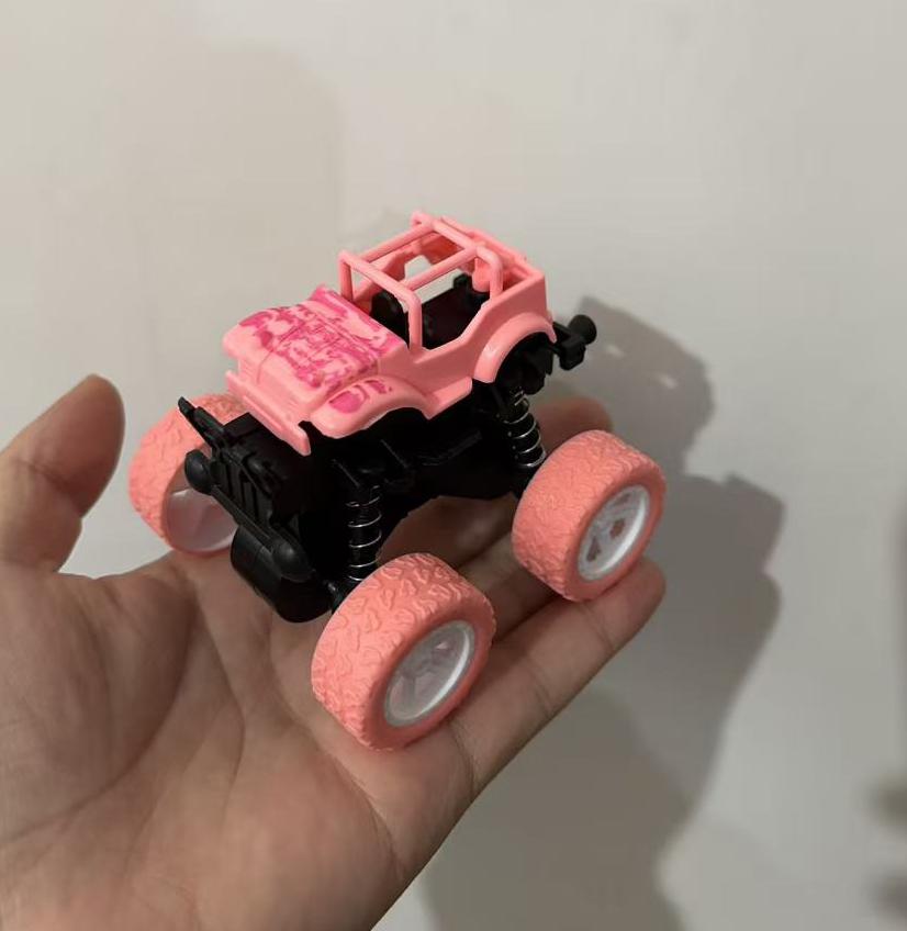 Kids 1Pcs Four-Wheel Drive Inertial Shatter-Proof Model For Children Boy Toy Car Simulation Off-Road Boy Gift Railed/Motor Gift