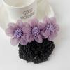 Hair Bun Net Elegant Lace Flower Hairpin Bun Cover Professional Hairstyle Hollow Out Lady Ballet Career Crochet Hairband Hair Accessories
