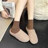 Japanische Plüschpantoffeln Damen Winter Indoor Rutschfest Warm Fortschrittliche Paar Baumwollpantoffeln Heimgebrauch