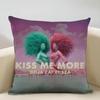 Doja Cat Album Cushion Cover Household Decoration Linen Sofa Cushion Cover: Skin-Friendly & Breathable with Invisible Zipper