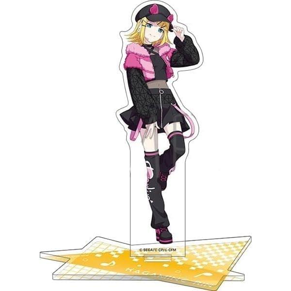 Kagamine Rin Acrylic Stand Virtual Singer Vol. 7 Official Goods Approx. 13.1cm Tall Acrylic Full Color Print Base