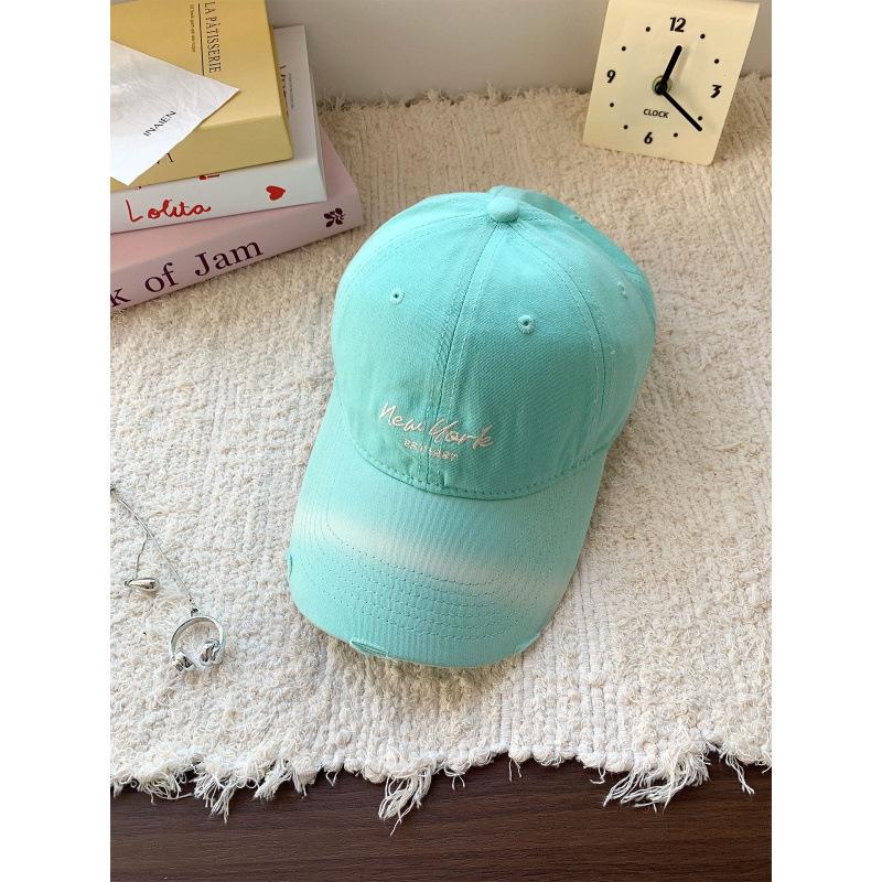Spring And Summer Japanese Casual Letter Soft Top Cap Men'S And Women'S Versatile Street Face Small Baseball Cap