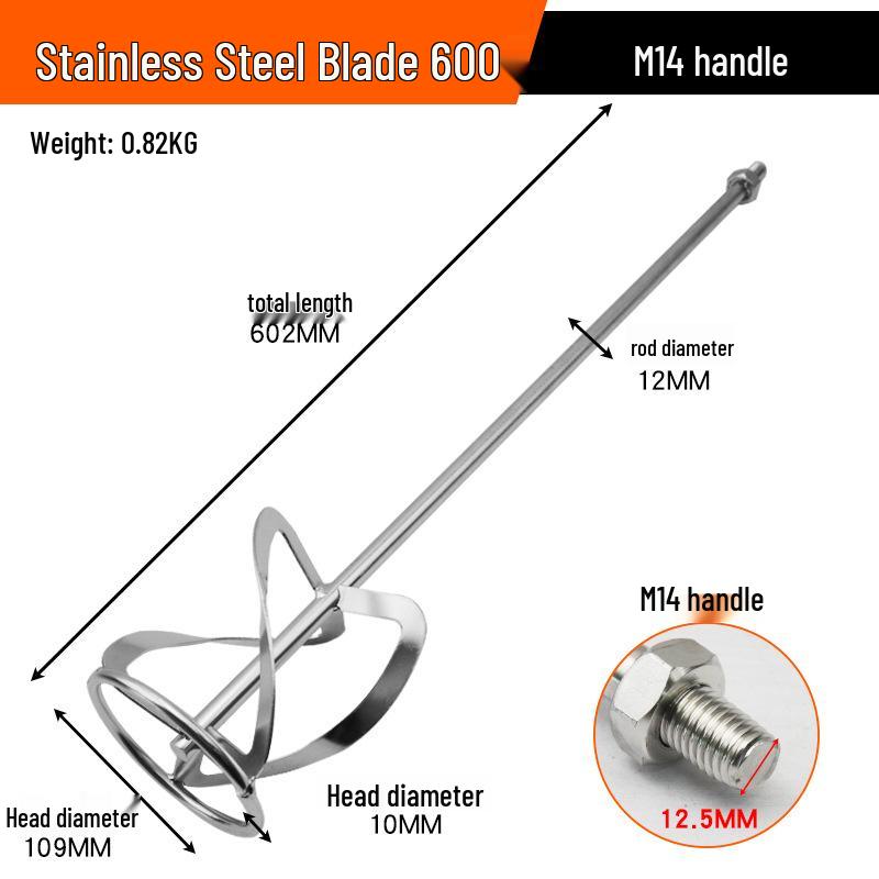 Multi-Function Electric Hammer Drill with Mixer Rod for Dust, Cement, Paint, and Putty Applications