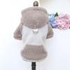 Dog Fleece Coat Pet Cold Weather Clothes Winter Doggies Sweatshirt Warm Pet Apparel Jackets Dog Sweaters for Small Dogs