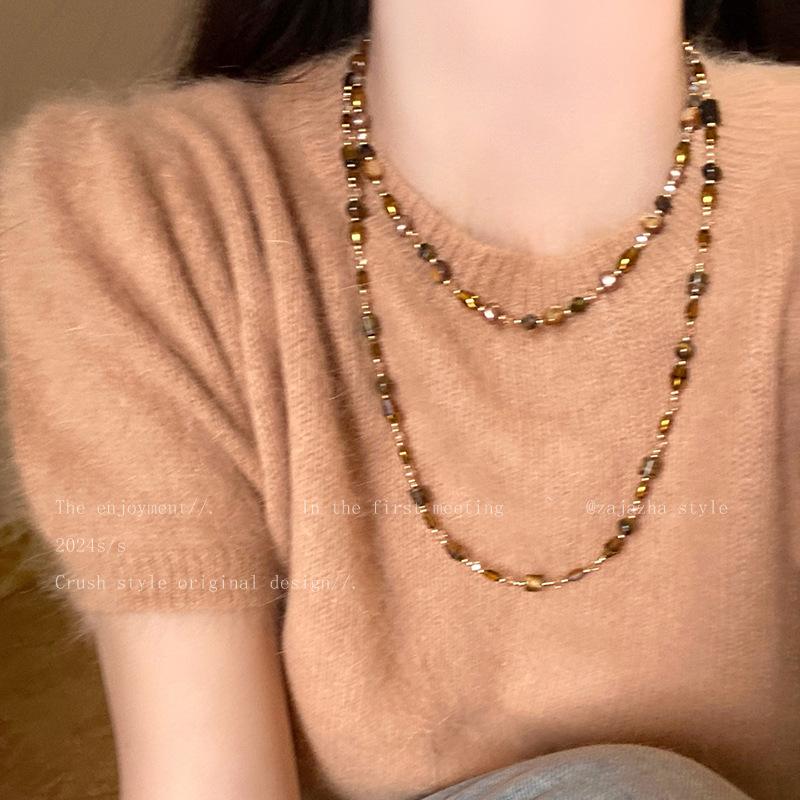 Women's Autumn and Winter Long Layered Vintage Necklace