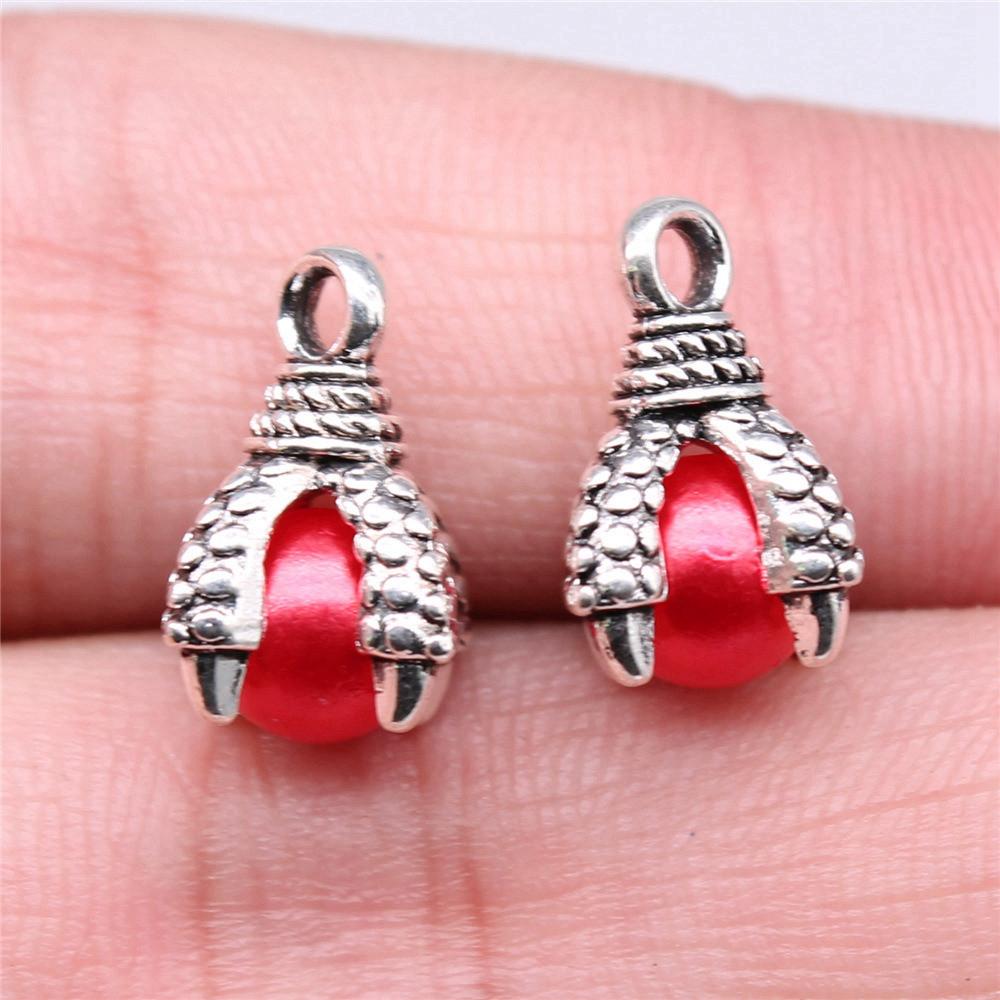 Zubehörteile Perlenanhänger Vintage Schmuckzubehör QA041