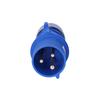 Shark portable plug 32A 230V 2P+Z IP44