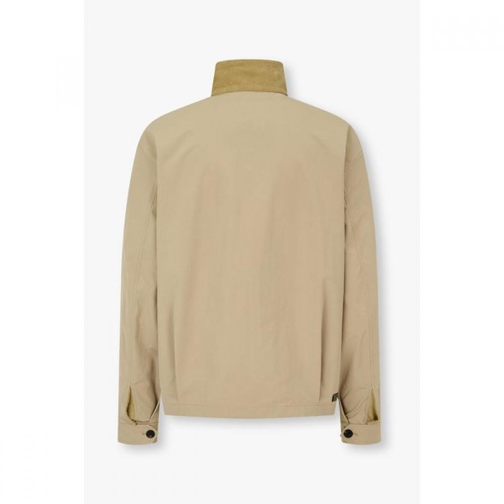 Emporio Armani Men S Corduroy High Neck blouSon Jacket A516310002