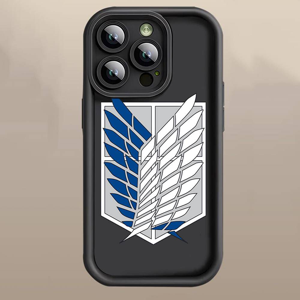 

Чехол D-12 Attack on Titan для iPhone 15 14 13 12 8 Plus Samsung S24 S23 Ultra A04S A05S Huawei P40 P50 P60 Nova 11 Pro Max OPPO A17K Reno 10 Huawei P60 Pro кожа буйвола