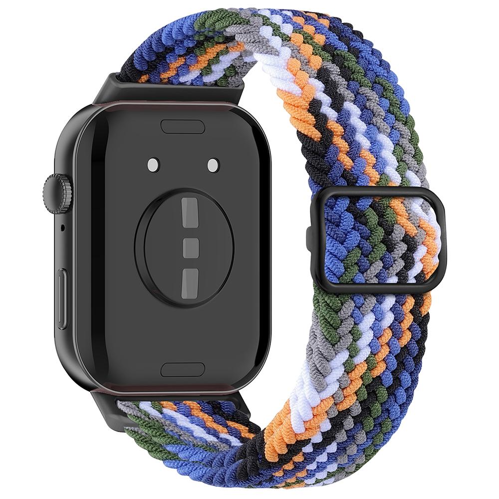 Dla Huawei Watch Fit 3 Regulowany Nylonowy Pleciony Pasek do Zegarka Tkany Styl Pasek na Nadgarstek