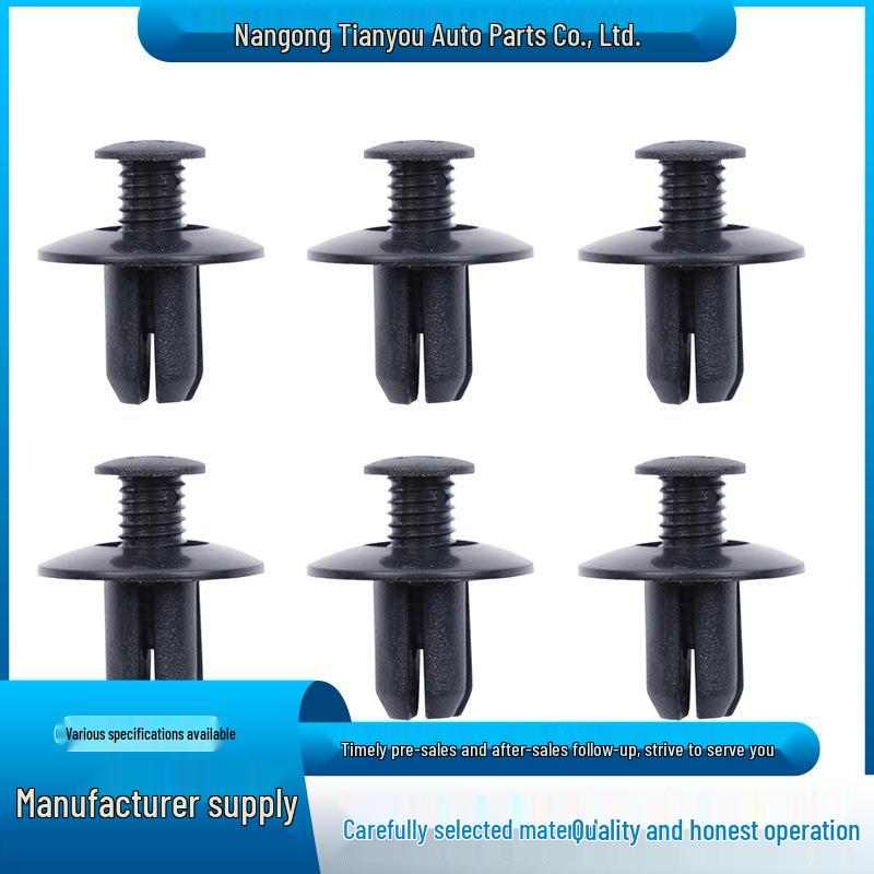 GM Plastic Snap-in Clip for Trunk, Bumper, Mudguard, and Fender Fixing