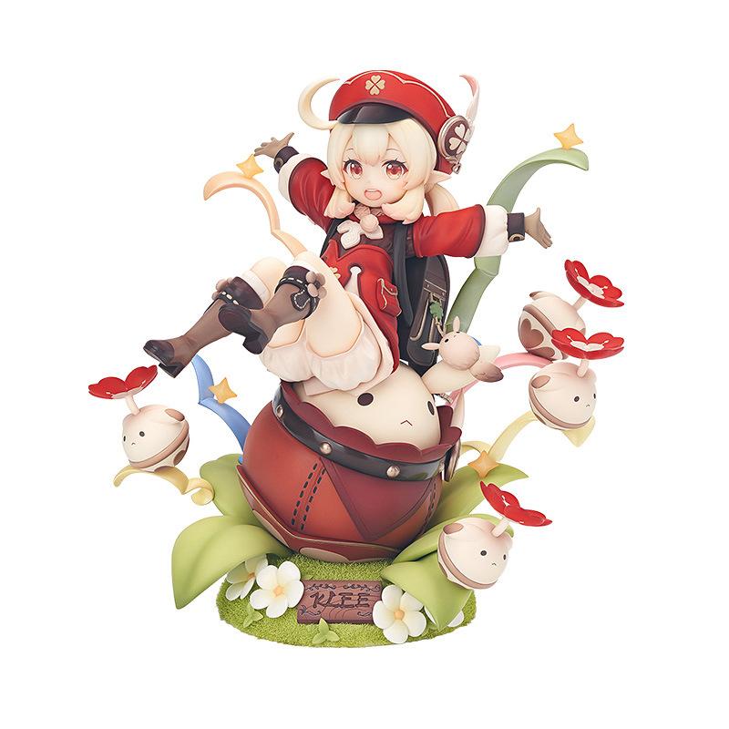 

Genshin Impact Кли Ручная работа Модель коробки Коллекция на Хэллоуин Рождество Подарок 17.5cm/6.89in