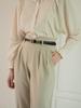 WEDNESDAY DELIGHT Wed Rounded Semi Wide Slacks_2Color