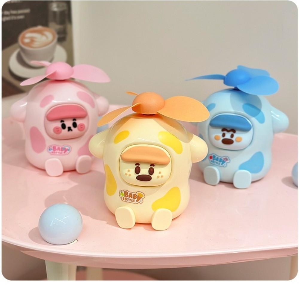 Safe for Children 3 Speed Adjustable Mini Fan Handheld Portable Small Fan Child-Safe Blades Kids Fan Travel