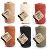 Spools of Recycled Cabled Cotton - GRAINE CREATIVE - Multicolor - 100 M - Ø 2 Mm - 400 G