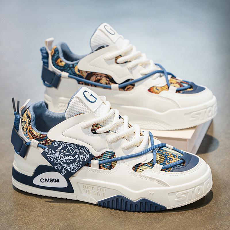 

New Exquisite Men s Casual Sneakers Fashionable Versatile Outdoor Soft Bottom Sports Running Shoes Zapatos para hombres 44