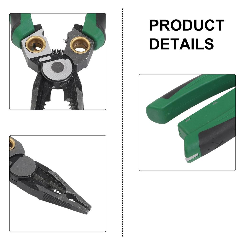 Professional Electric Wire Stripper with Voltage Tester for Accurate Wire Cutting and Stripping Comfortable Grip