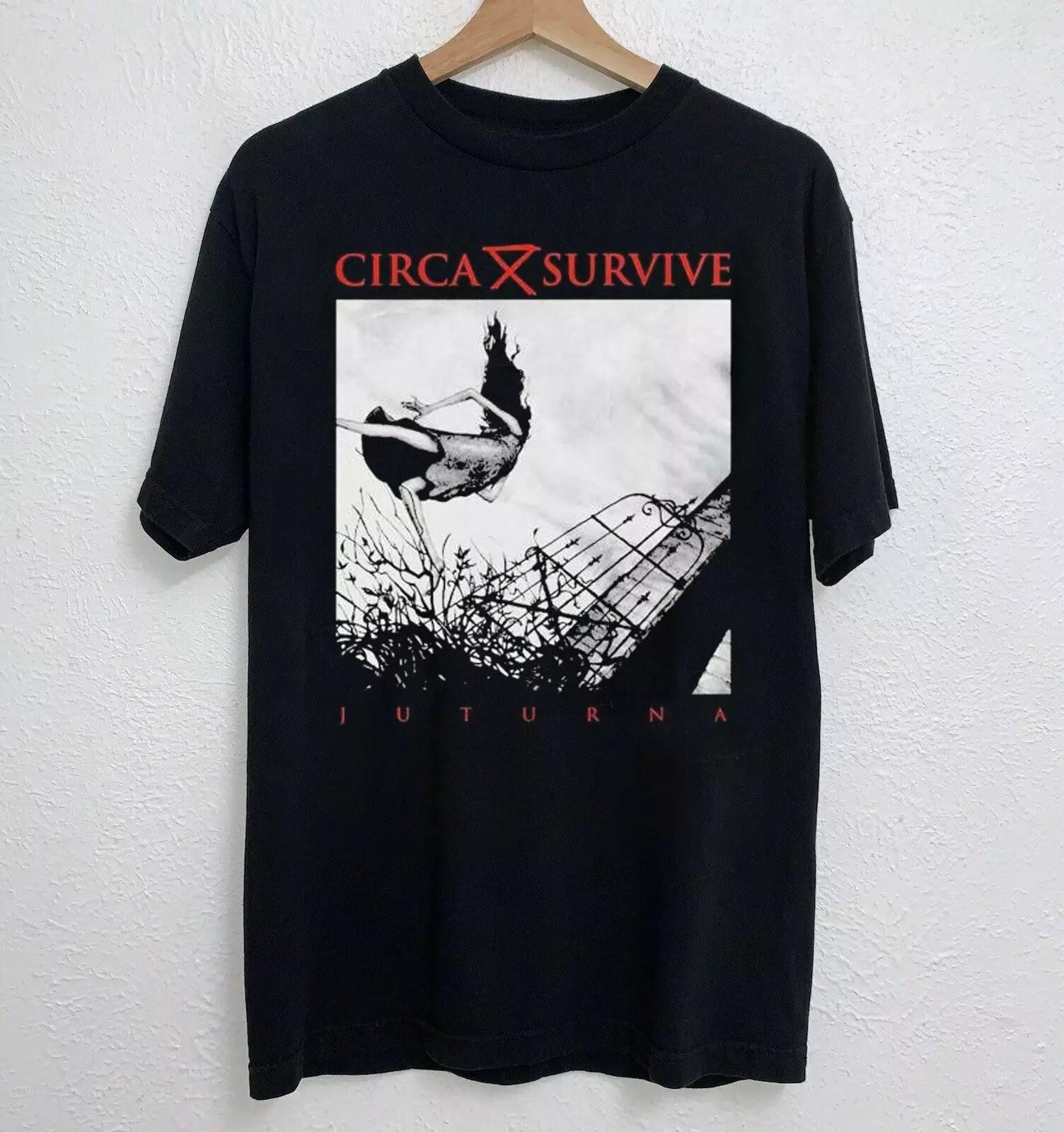Circa Survive Juturna Album Cover Black All Size T-Shirt AL180 S