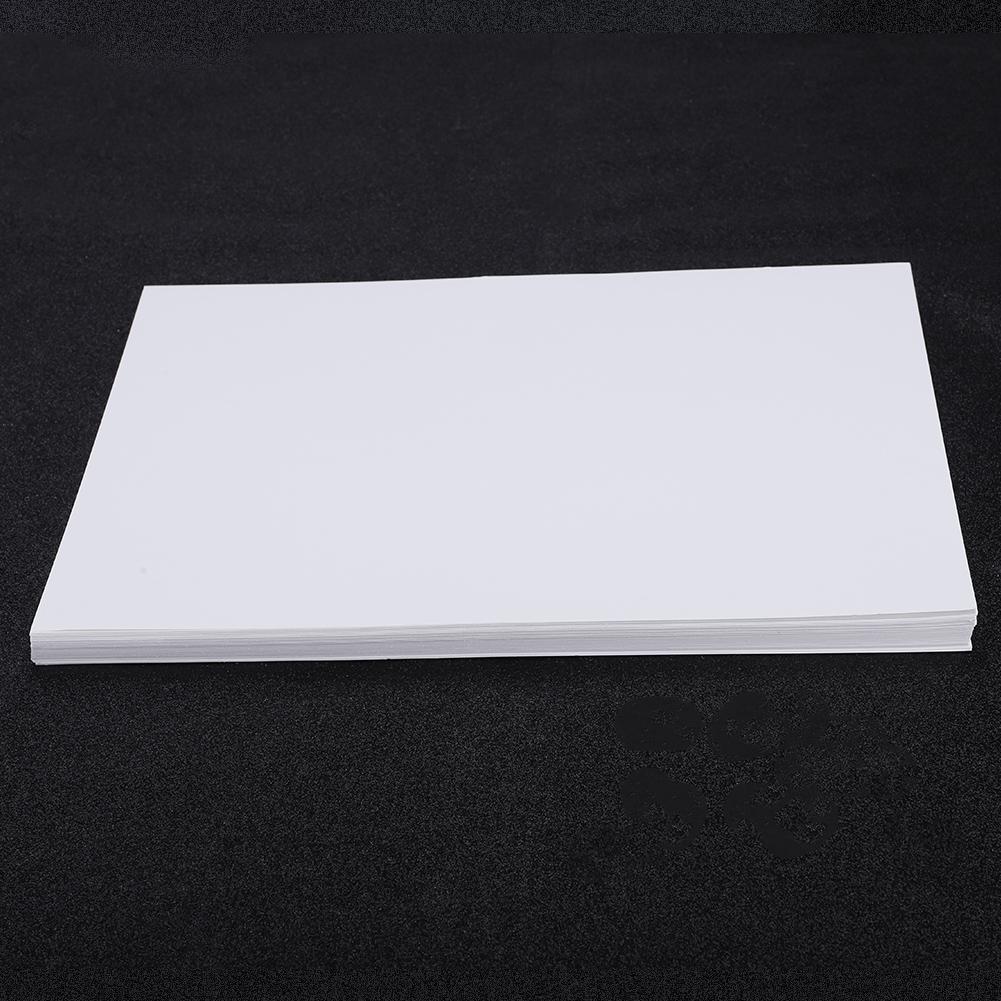 50 Sheets White Blank Paper   Hand Printed  Multipurpose Use