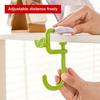 Flower Bag Hook, No Drill Desk Hanger, Portable Clamp For Table Edge, Side Mount Organizer For Student School Classroom Desk
