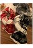 Women's Snowflake Double-Sided Knitted Scarf - Thick, Warm Vintage Shawl for Autumn/Winter In Korean Style