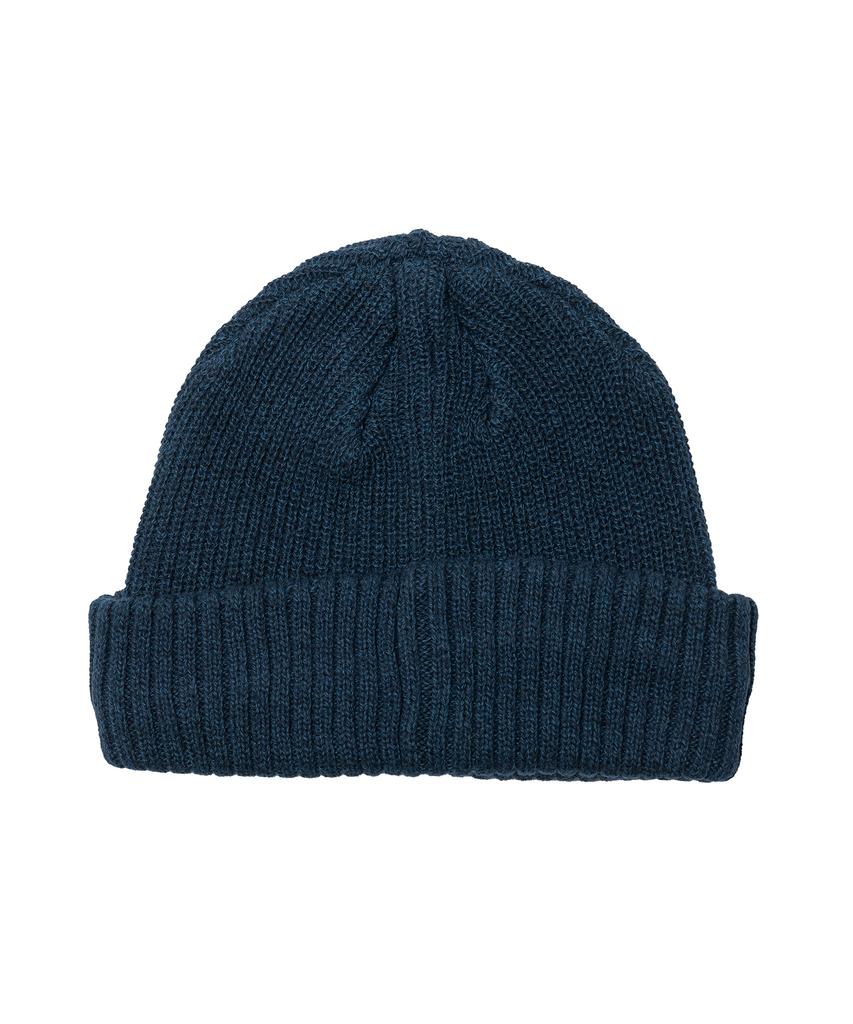 BEN DAVIS Original Micro Logo Cotton Knit Beanie Beige