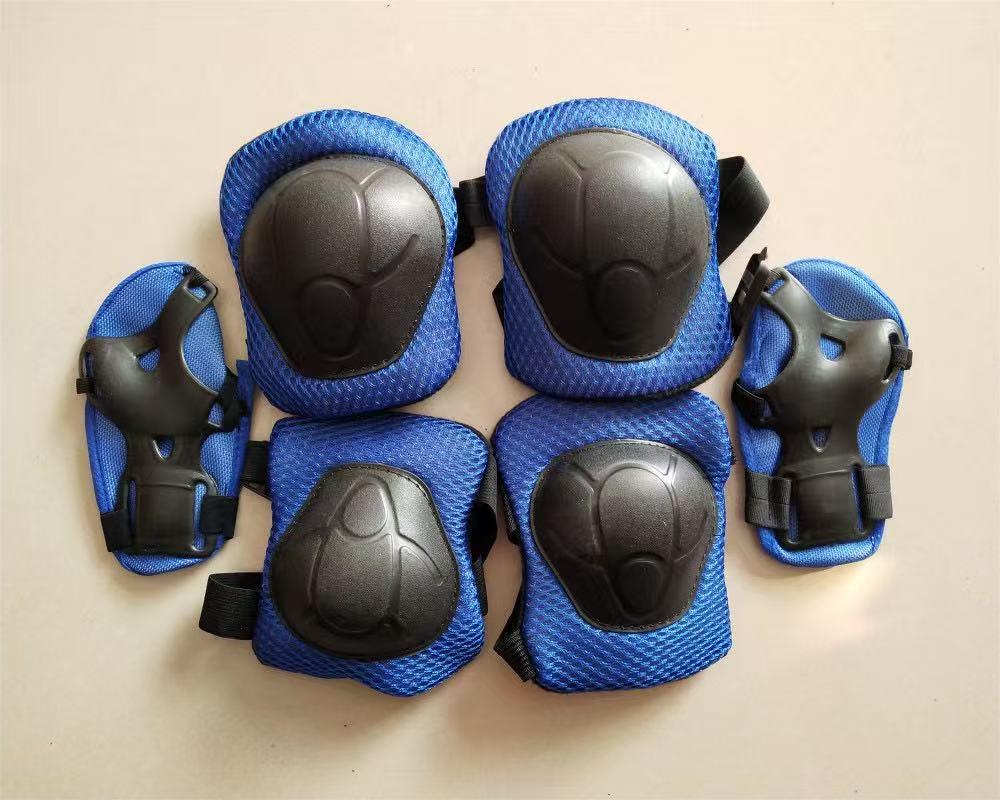 Children's Six-Piece Protective Gear Set for Roller Skating, Ice Skating, Skateboarding, and Cycling - Includes Knee Pads and Hand Guards