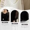 Openwork Summer Knitwear Set for Mesh Camisole and Long Solid Outfit [Vmiutyer LLOP] 2-Piece Women Pullover. Sheer, Thin, Sleeves, Layering, Color,