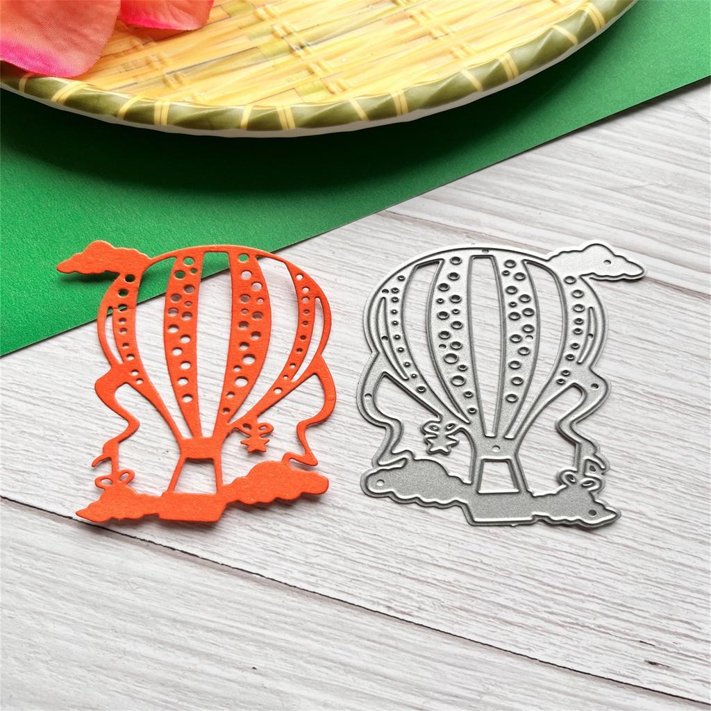 Metal Die Cuts Hot Air Balloon Embossing Stencil Cutting Dies for Card Making Scrapbooking Paper Craft DIY Template Mold