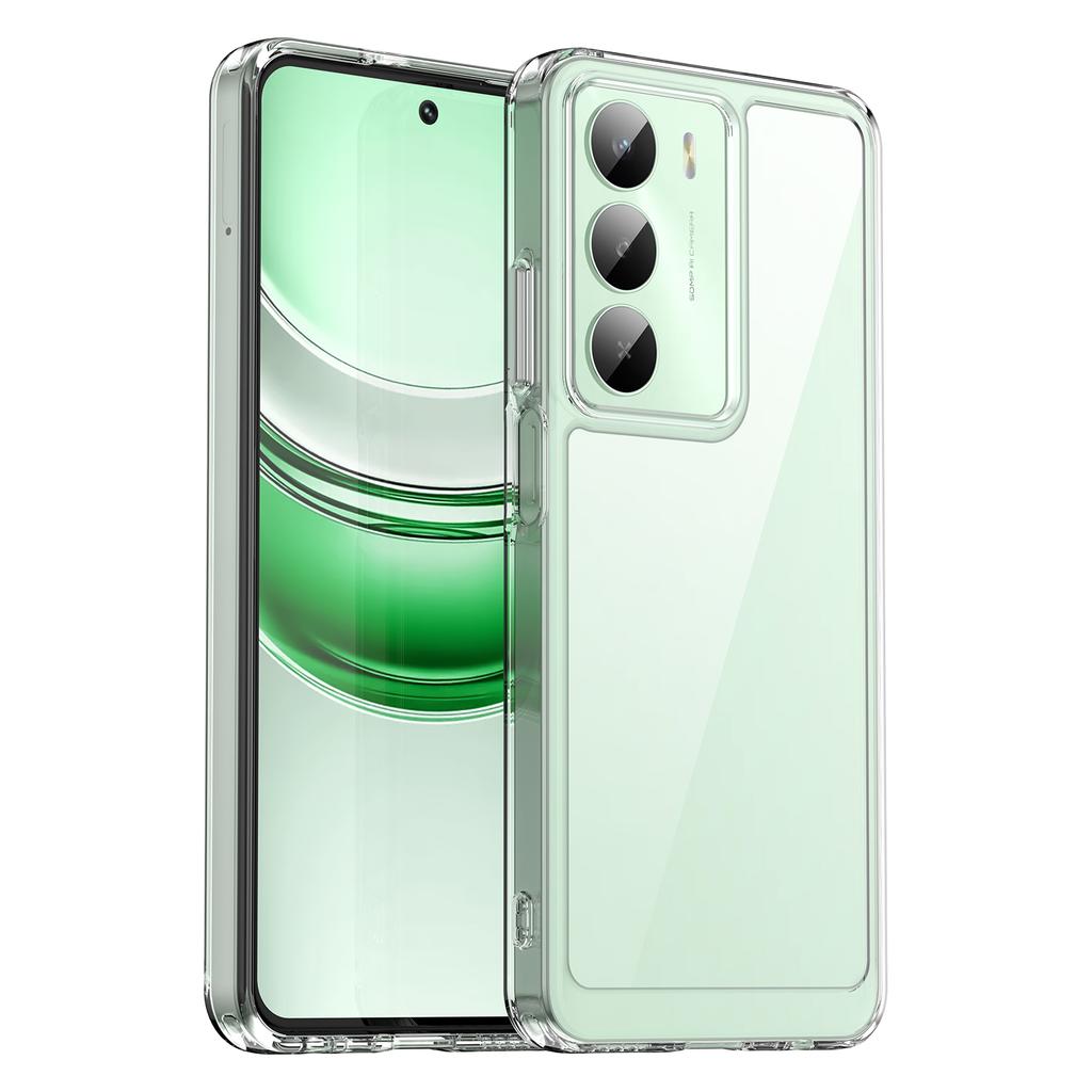 For Realme V70 5G/V70s 5G/14x 5G Case TPU+Acrylic Protective Clear Phone Cover