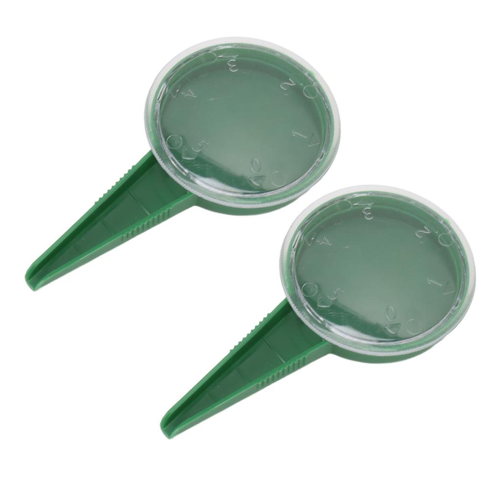 10pcs Hand Seed Sower with 5 Different Settings Reusable Seed Dispenser Seed Planter Tool for Transplanting Plant Green