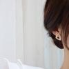 BELLA BOX O-förmige Ohrstecker, zarte Damen-Hochzeits-Ohr-Accessoires, luxuriöse Goldfarbe, CZ-Ohrringe, Modeschmuck, neue Ankunft