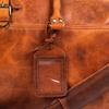 Leather Duffle Bag: Full Grain Weekender Travel Bag