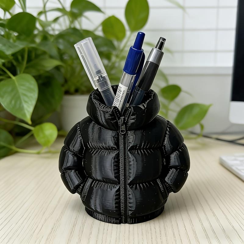 Multi-Functional Pen Holder Storage Box with Pen Marker Holders Desk Suitable for Office for Students Professionals