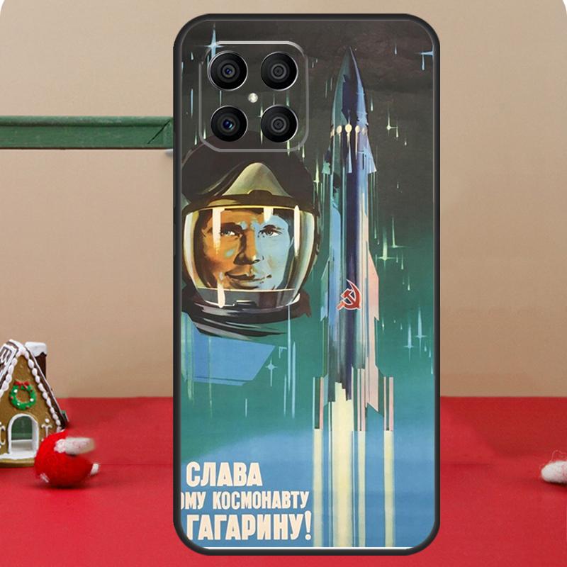 

CCCP Soviet Space Propaganda Art Case For Honor Magic 7 Lite 6 8 Pro Honor 400 200 70 90 X8c X8b X9a X9b X9c X9d Win RT Cover Honor 400