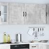 Kitchen Wall Cabinets 2 Pcs Kalmar Concrete Grey Particleboard