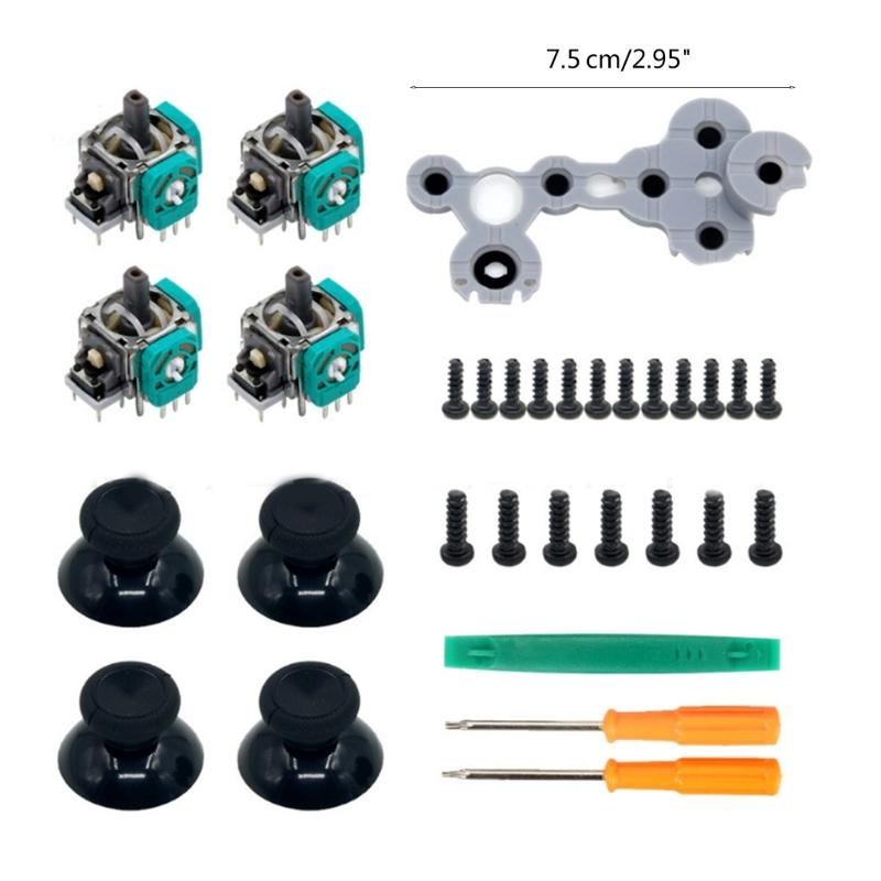Game Accessories 3D Analog Joystick Sensor Module Cap Repairing Part for Controller Replacement Accessories