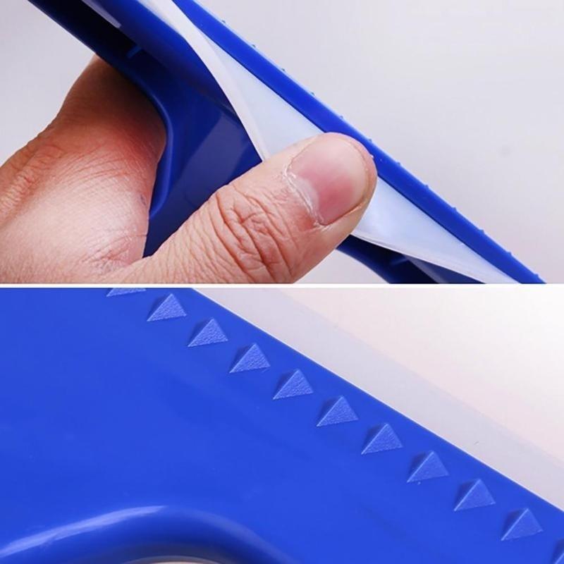 Car Window Cleaning Brush Plastic Glass Wiper Cleaning Tool Water Snow Dust Removing Tool Household
