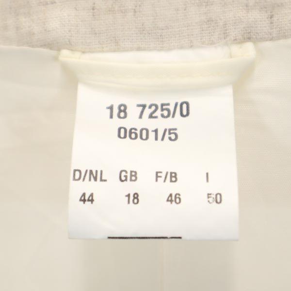 OLD 90s Linen Blend Long sleeve No color jacket 44 Beige Women Used