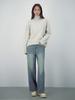 ACUD Wool Turtle Neck Knit _L.Grey