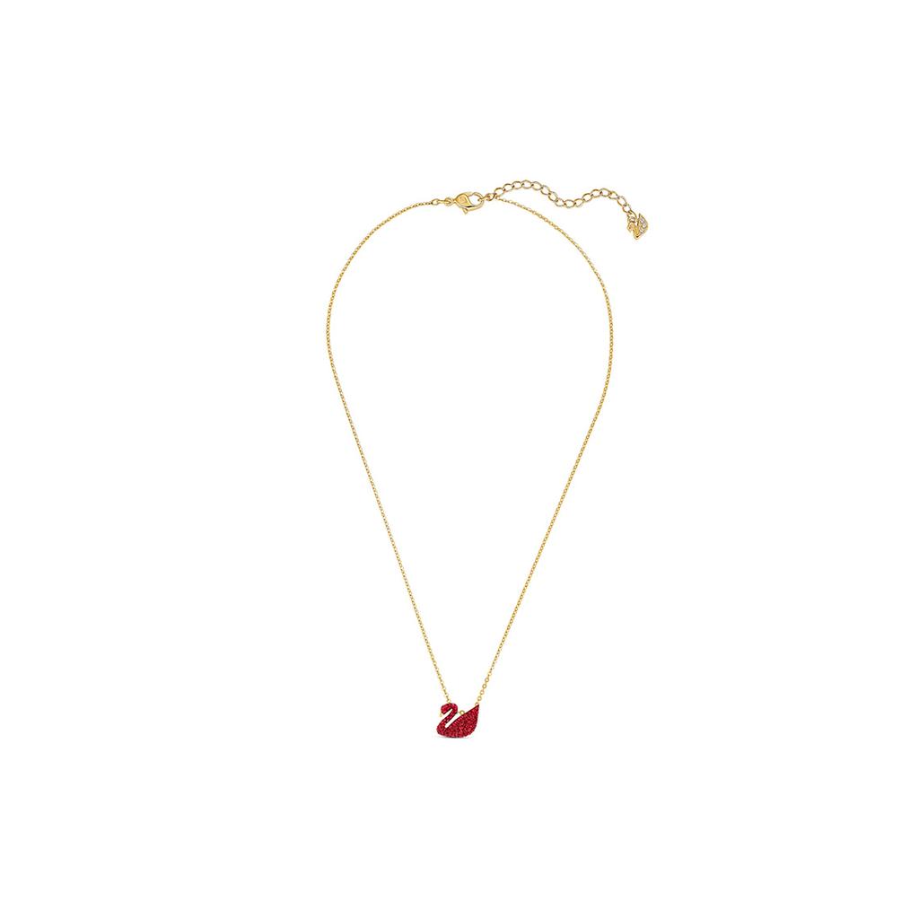 Swarovski Gold Tone Plated, Faux Crystal Stone Necklaces Womens