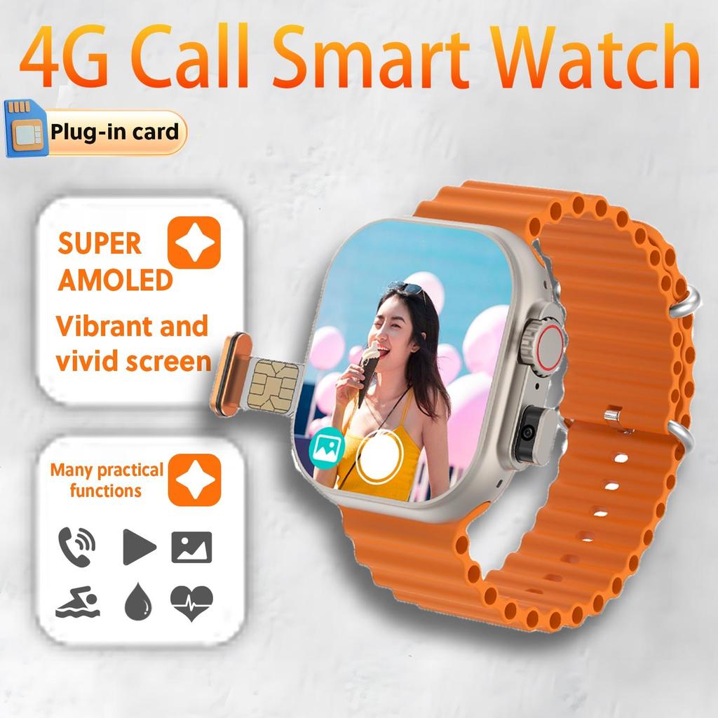 T83 Pro Smart Watch Support 4G SIM Card Cellular Network Camera Sports Mode Watch APP Download Bluetooth Smartwatch