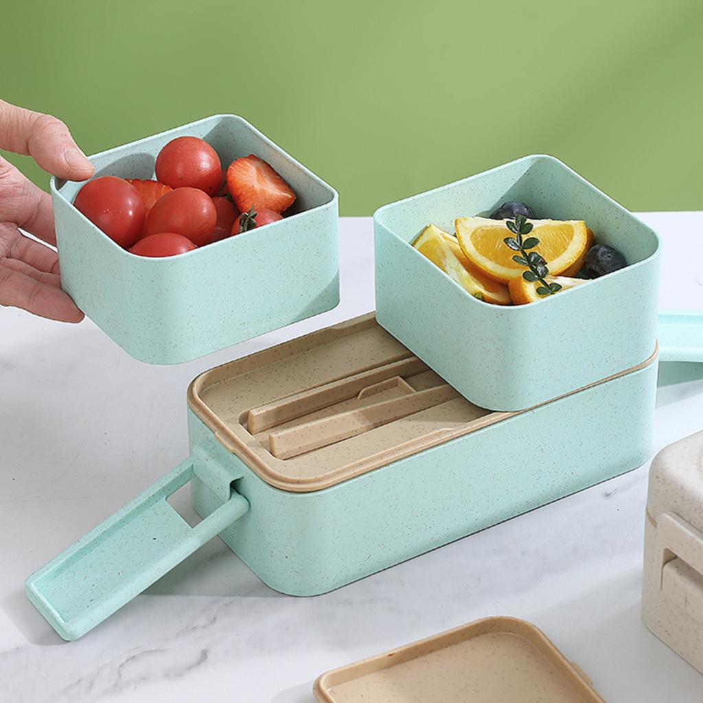 Set Portapranzo Esilihom Per Adulti: Bento Box A Prova Di Perdite Con Borsa Termica, Barattolo E Posate