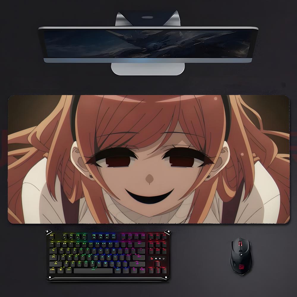 Scary Mysterious Anime DDark Gathering Mouse Pad Mousepad Large Gaming Lockedge Thickened Pc Table Desk Mat