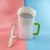 5 Pieces PP Plastic Liquid Filter Set Reusable Soy Milk and Juice Straining Kit