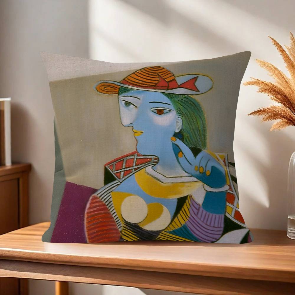 Schilderij kunst Picasso Kussen Kussenhoes Decoratief Kussen Bank Huisdecoratie hoes kussenslopen