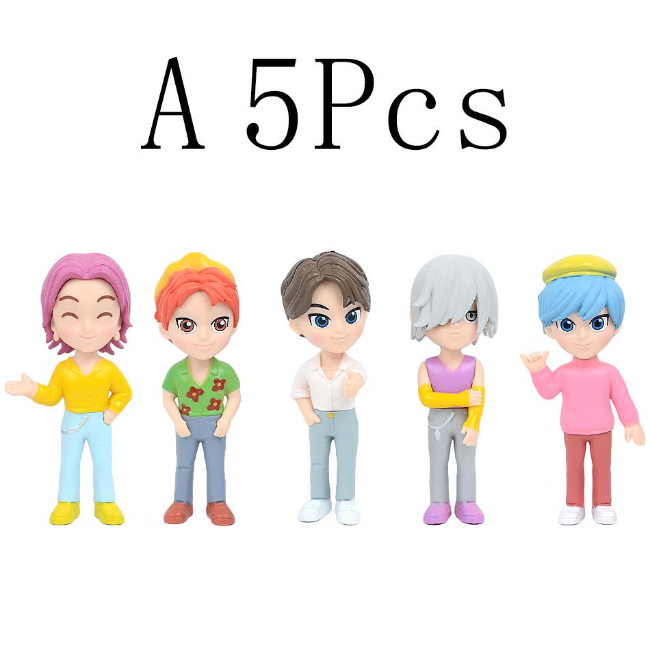 Latest Kpop Devil Hunter Rumi Zoe Mira Anime Polyvinyl Chloride Figure Collection Desktop Trinkets Childrens Latest Year Gift