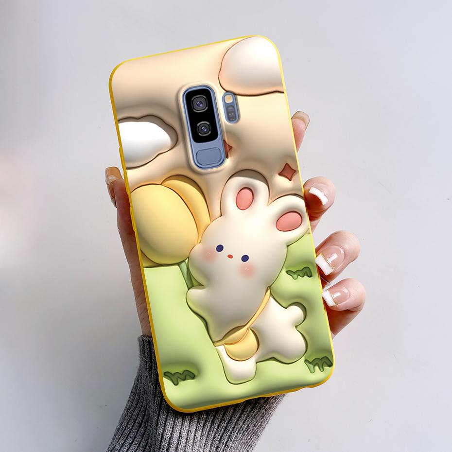 Case For Samsung Galaxy S9 Case G960F Astronaut Cover Silicone Phone Cases For Samsung Galaxy S9+ S 9 Plus G965F Fundas Bumper