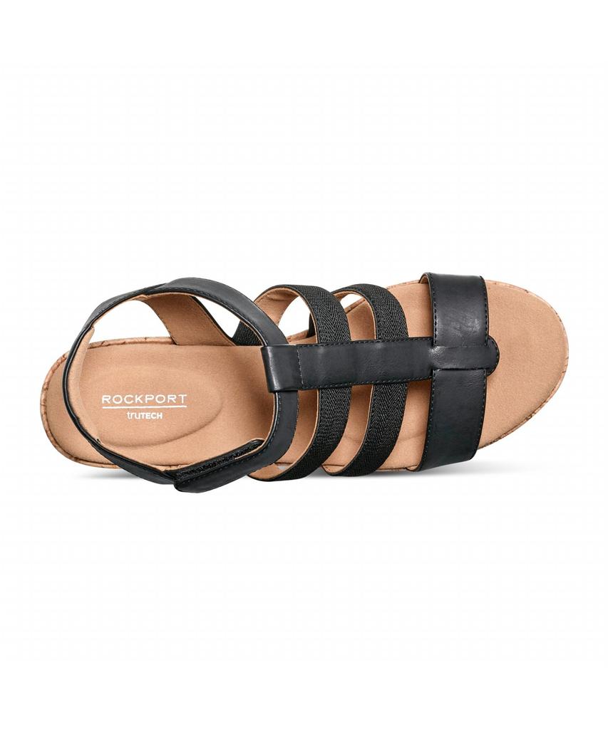 Rockport Blanca Elastic Tbar Sandal (Cj4539)
